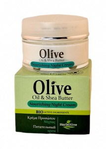 Crme de nuit  l'huile d'olive HERBOLIVE 50 ml
