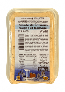Salade de poivrons rouges et fromage PITENIS 250 g