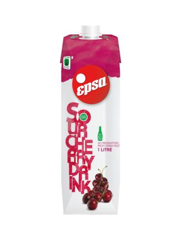 Jus de griotte "Vissinada" grec Tetra Pak EPSA 1 L