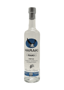 Raki de Crte HARAKI 500 ml bouteille ronde 40% vol