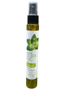 Huile d'Olive au basilic en spray CRETAN MILL 60 ml