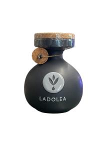 Huile dOlive Vierge Extra BIO varit Megaritiki LADOLEA en bouteille cramique noire rechargeable 600 ml