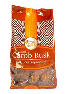 Biscottes sales  la caroube -  Paximadi sec - Carob Rusk Creta Carob 300 g