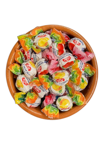 Caramels gelée mini aux fruits en vrac OSCAR par 200 g