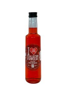 Liqueur I love RAKI  la fraise CRETAN SPIRIT 19 % vol 200 ml