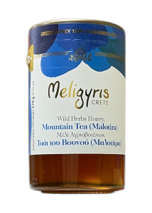 Miel de montagne avec Malotira "thé de montagne"  MELIGYRIS 270 g