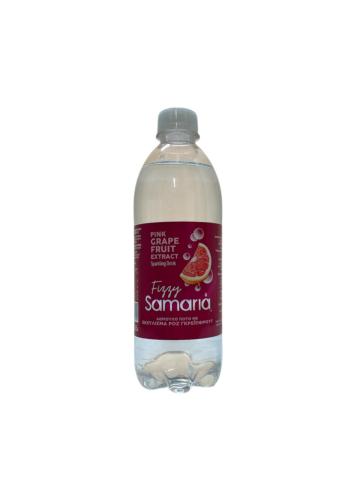 Eau pétillante au pamplemousse SAMARIA  en bouteille PET 500 ml