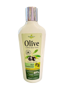 Aprs-shampooing  l'huile d'olive et  l'aloe vera pour cheveux normaux et gras HERBOLIVE 200 ml