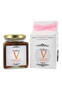 Miel de fort sauvage avec gele royale et pollen frais BIO  VASILISSA 250 g