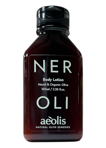 Body lotion au néroli et feuilles d'olivier BIO  AEOLIS 100 ml