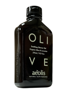 Gel douche apaisant à l'olive BIO et à la lavande AEOLIS 270 ml