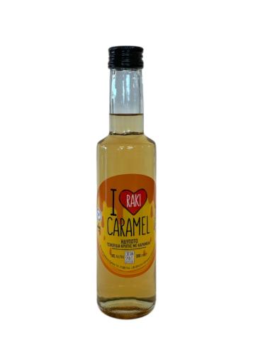 Liqueur I love RAKI au caramel CRETAN SPIRIT 19 % vol 200 ml