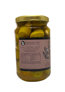 Olives vertes farcies aux amandes en bocal PREMIUM CRETE 190 g net