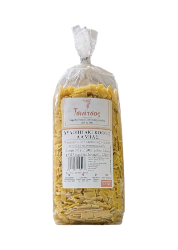 Pâtes hilopites coupées traditionnelles de Lamia TSIATSOS 500 g