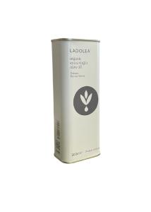 Huile d’olive vierge extra BIO variété Patrinia LADOLEA en bidon métallique blanc 500 ml