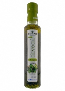 Huile d’olive vierge extra infusée à l'origan CRETAN MILL 250ml