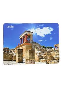 Magnet souvenir de Crète-Grèce "Knossos" 7,4x5,5 cm