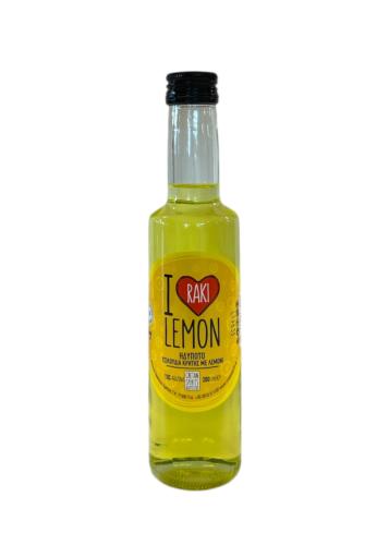 Liqueur I love RAKI au citron CRETAN SPIRIT 19 % vol 200 ml