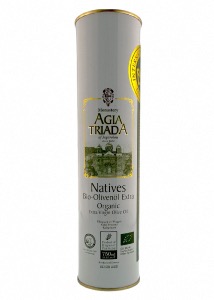 Huile d'olive vierge extra de Crte BIO - Monastre AGIA TRIADA 750 ml