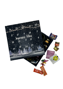 Calendrier de l'Avent ensoleill  Ths et Gourmandises de Crte - EDITION 2025