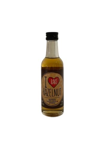 Liqueur I love RAKI à la noisette CRETAN SPIRIT 19 % vol 50 ml