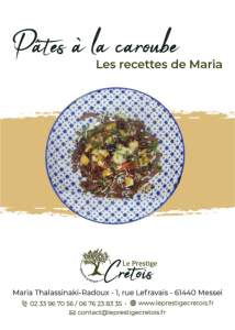 Fiche recette  tlcharger - Salades de ptes  la caroube