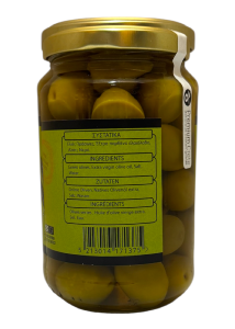Olives Vertes grecques de Chalkidiki en bocal PREMIUM CRETE 190 g net