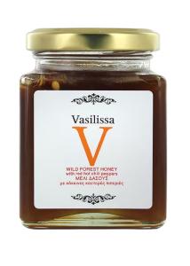 Miel de forêt sauvage au piment rouge VASILISSA 250 g