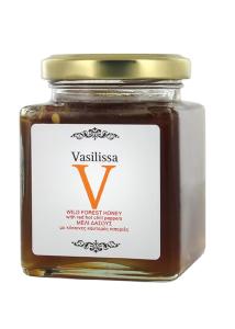 Miel de forêt sauvage au piment rouge VASILISSA 250 g