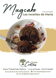 Fiche recette à télécharger - Mug cake à la caroube