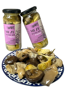 Mezze grec aux champignons et artichauts DIRFIS 220 g