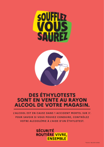 Éthylotest sans chrome LE BALLON 0.2/l de sang Norme NF
