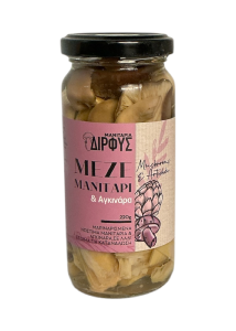 Mezze grec aux champignons et artichauts DIRFIS 220 g