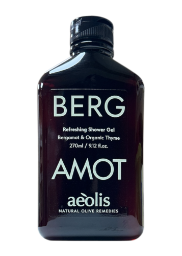 Gel douche afraîchissant au bergamote et thym BIO AEOLIS 270 ml
