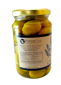 Olives vertes farcies à l'ail en bocal PREMIUM CRETE 190 g net