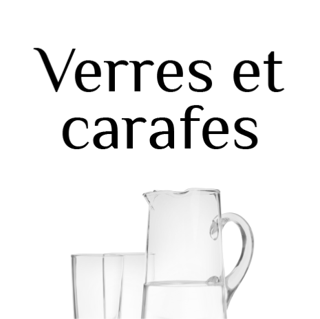 Verres - Carafes